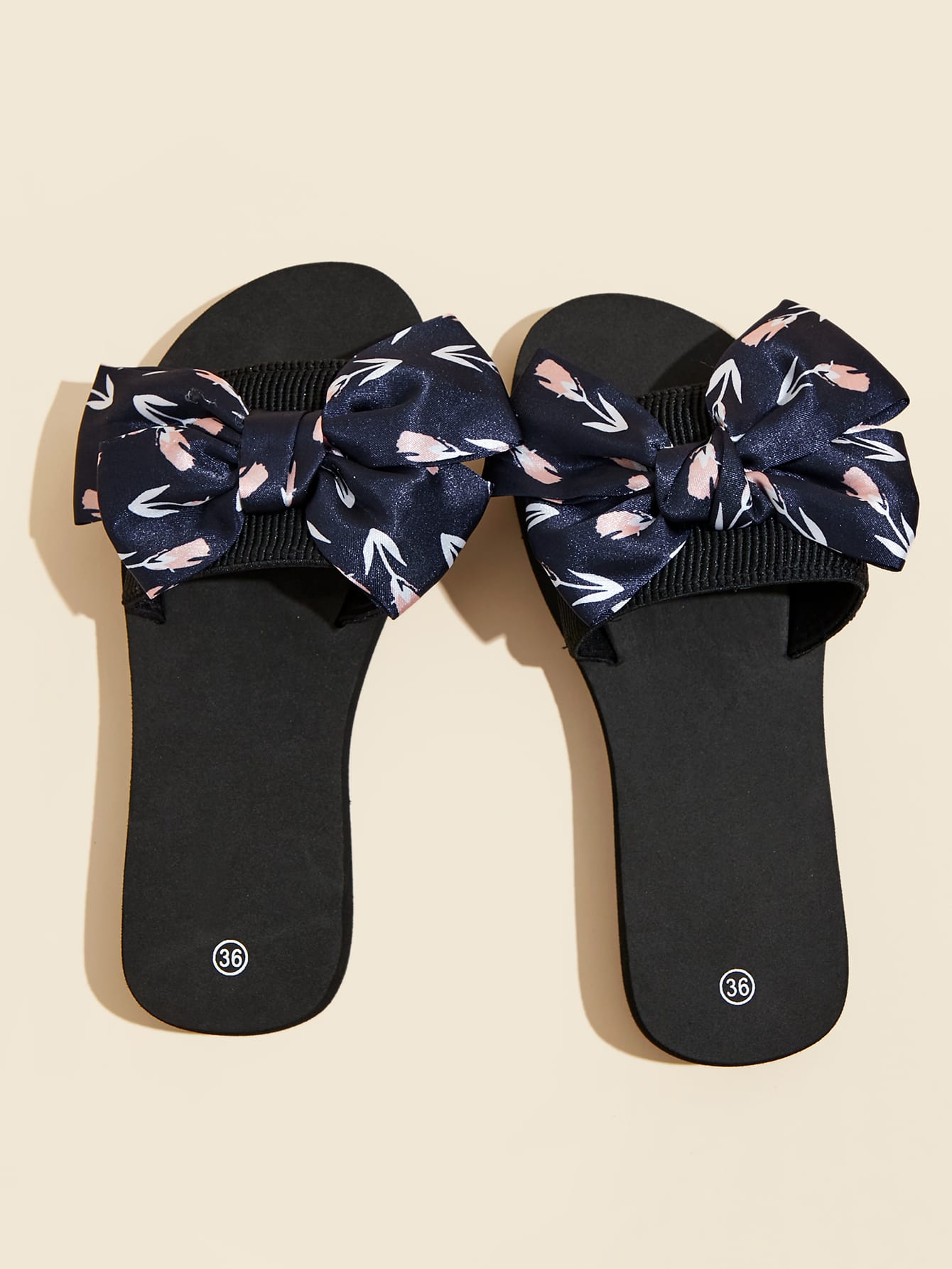 Bow Slippers