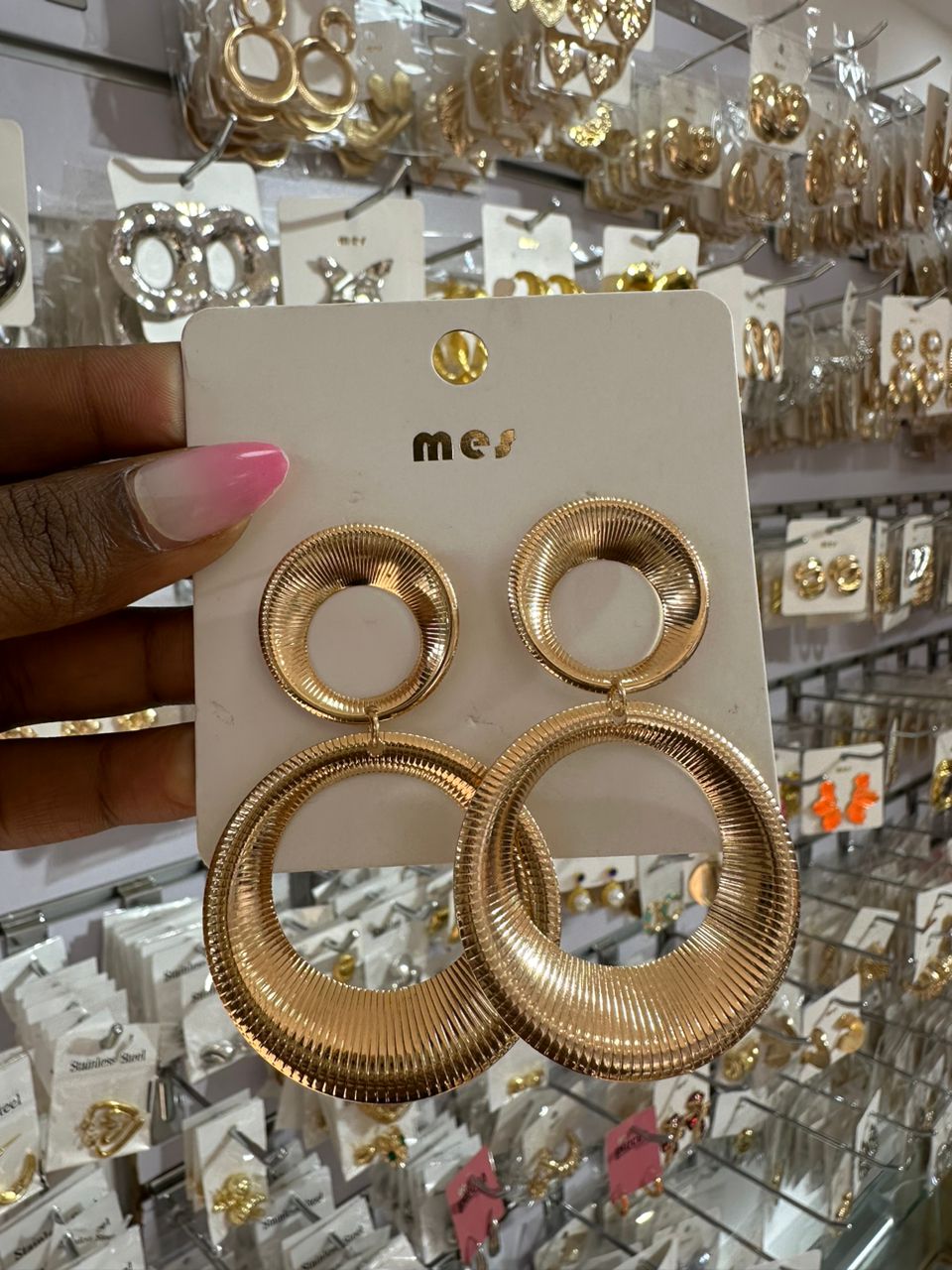 Luxe Gold Hoops