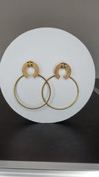 Classy Gold Hoops