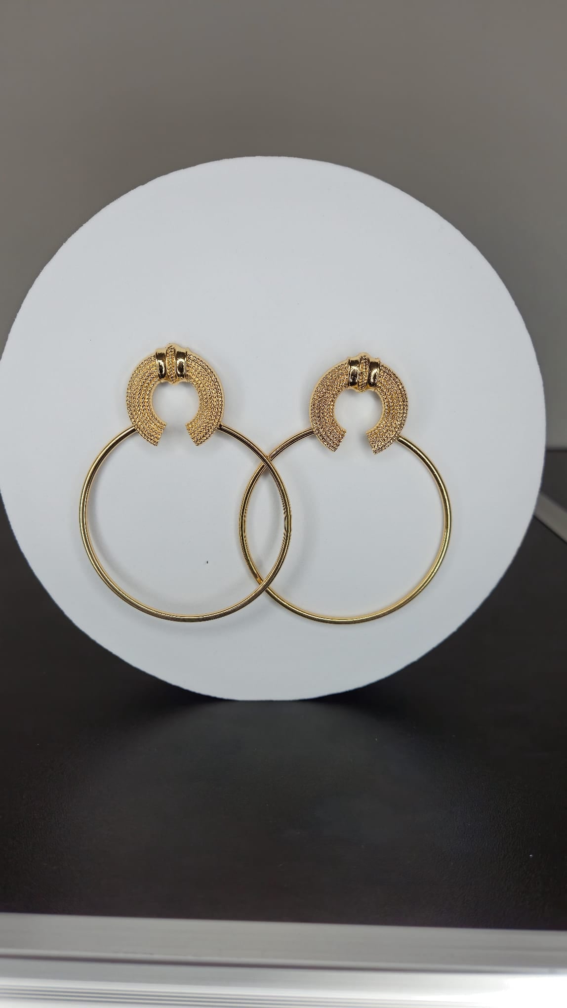 Classy Gold Hoops