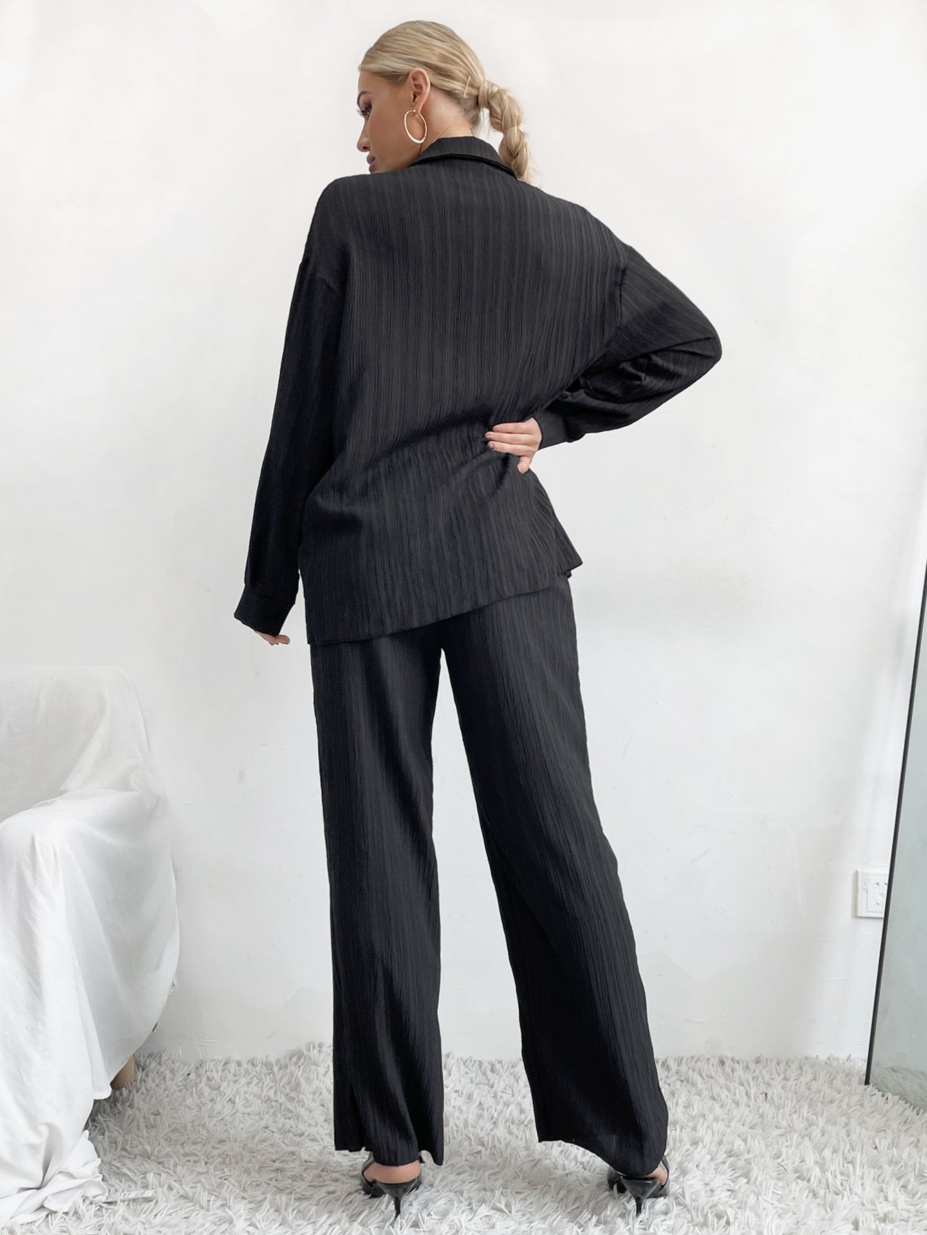 Drop Shoulder Shirt & Pants