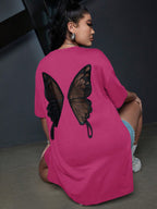 Butterfly Split Hem Tee