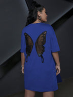 Butterfly Split Hem Tee