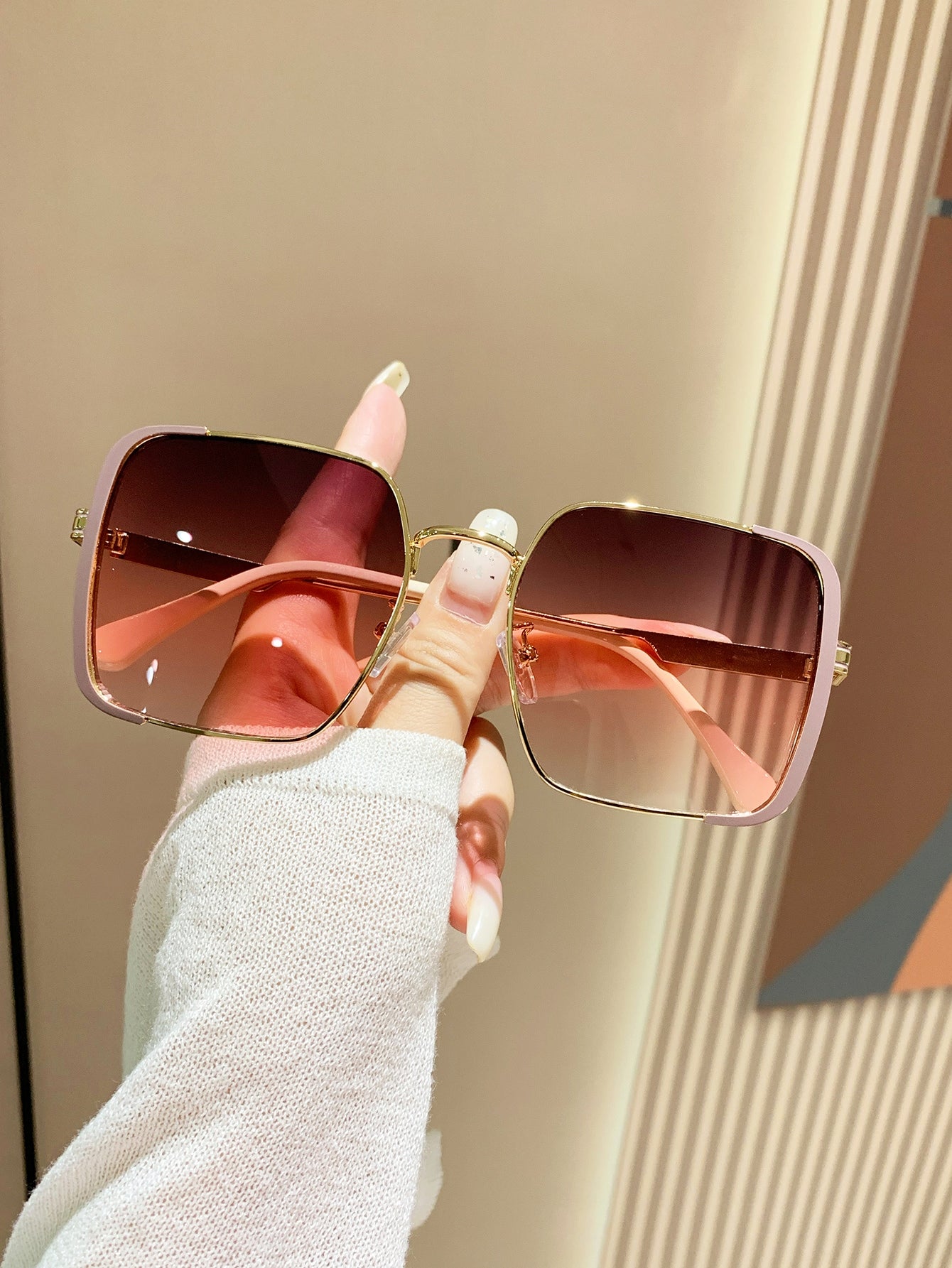 1pc Square Beach Sunshade